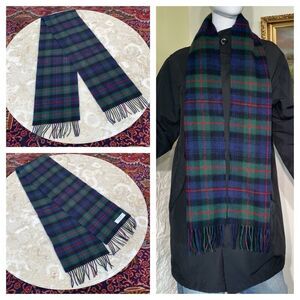 Lochcarron 100% Lambswool Made In Scotland Tartan Scarf - Unisex